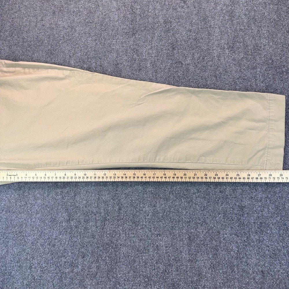 Polo Ralph Lauren Stretch Straight Fit Khaki Chino Pants Men's 42x30 Beige Golf - Picture 10 of 12